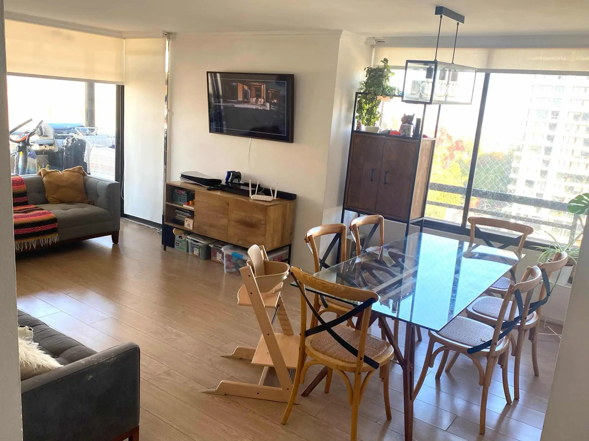 Arriendo Departamento 3D 3B 1E 1B Metro Escuela Militar - Las Condes
