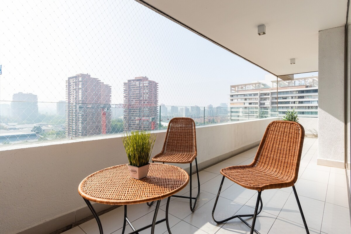 Arriendo Departamento O 2D en suite Walk-in cl&oacute;set 2B 1E 1B Parque Arauco - Las Condes