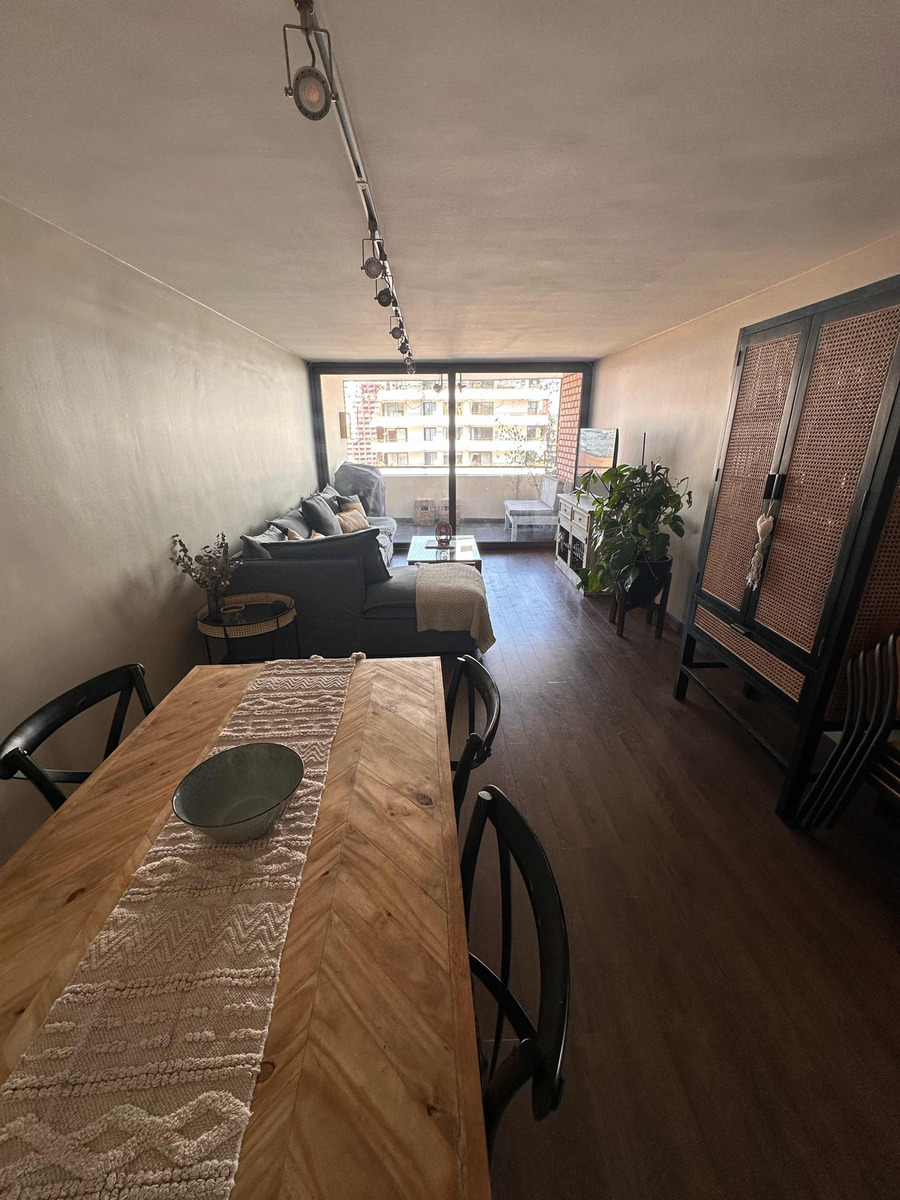 Arriendo Departamento 3D 2B 1E 1B Barrio El Golf - Las Condes