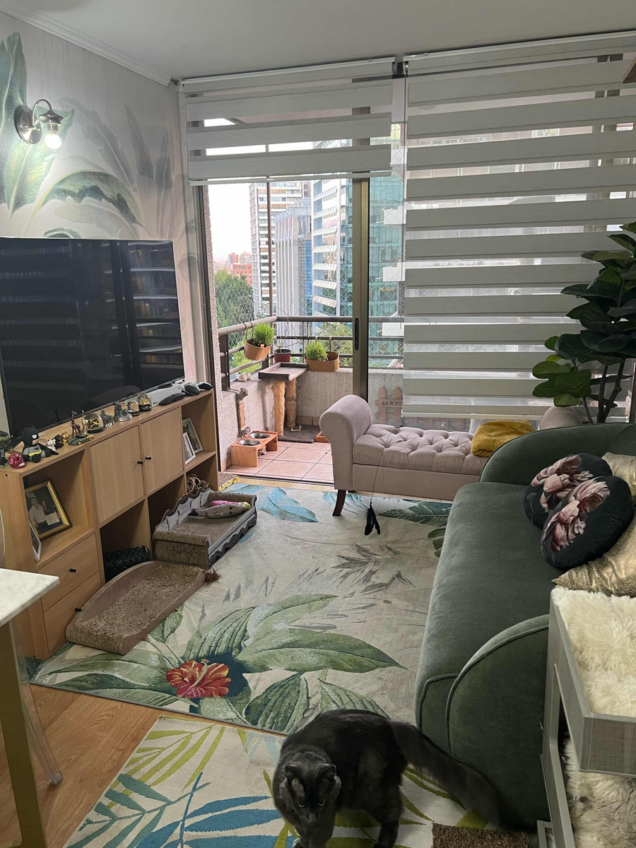 Arriendo Departamento 2D 2B 1E 1B Barrio El Golf - Las Condes