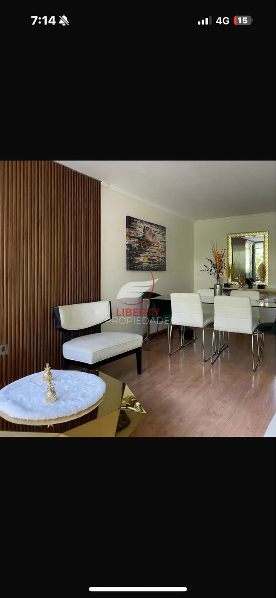 Arriendo Departamento 2D 2B 1E 1B Barrio El Golf - Las Condes