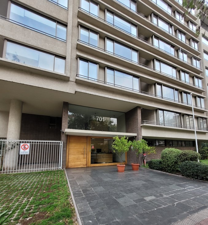 Arriendo Departamento SP 2D en suite Walk-in cl&oacute;set 2B 1E 1B Las Lilas - Providencia