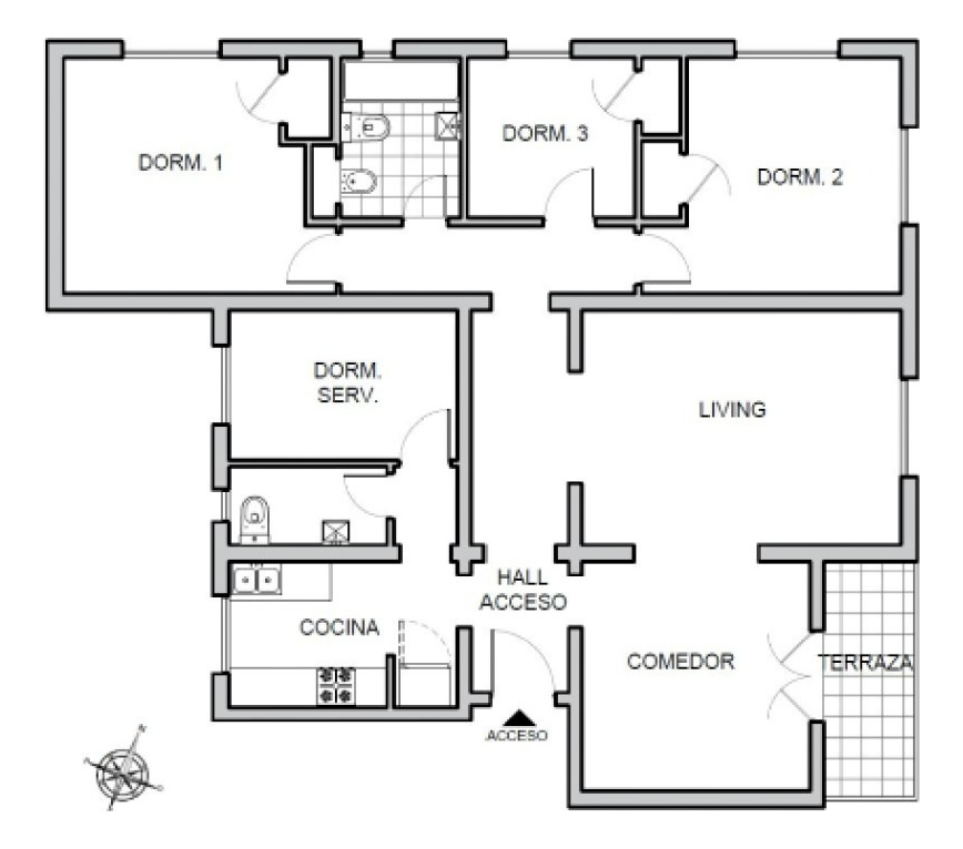 Venta Departamento NO 4D 2B Campus Oriente - Providencia