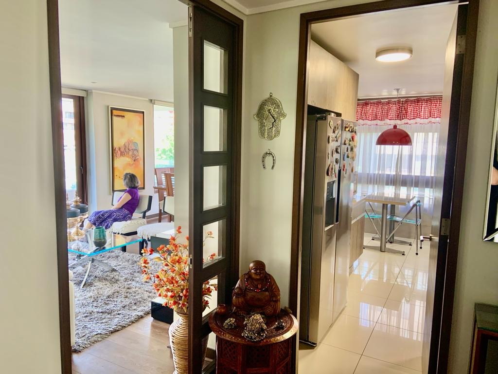 Venta Departamento O 3D en suite Walk-in cl&oacute;set 3B 1E 1B Barrio El Golf - Las Condes