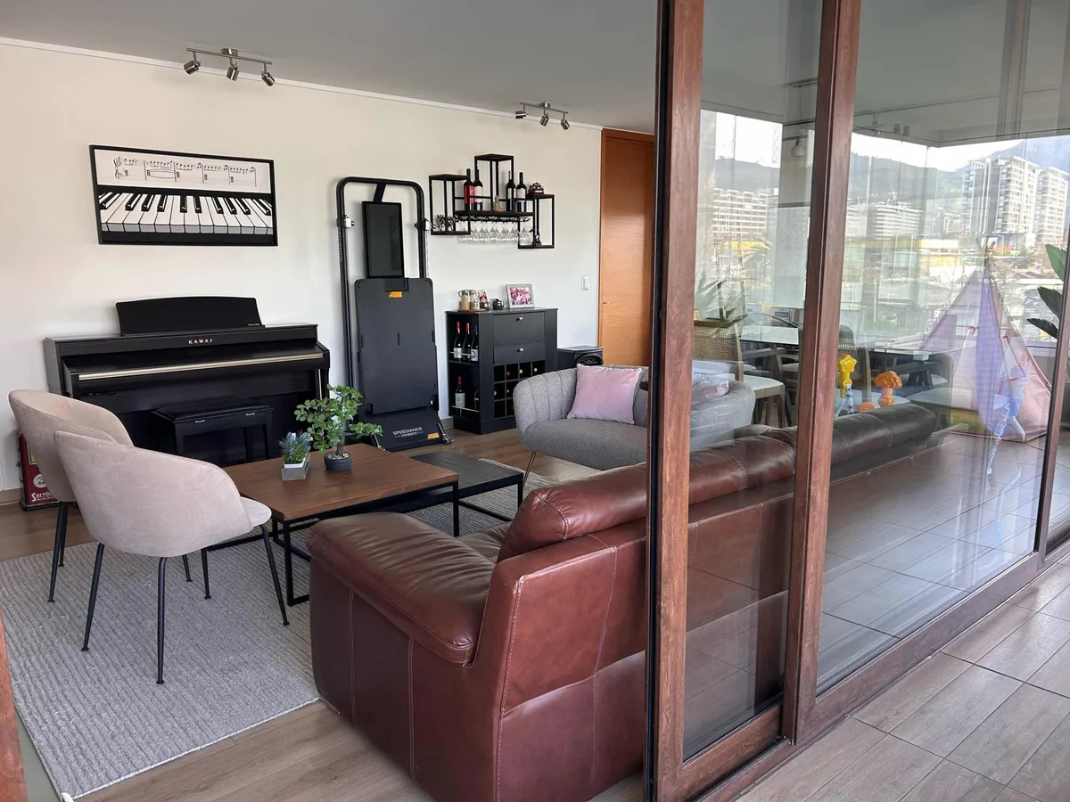 Arriendo Departamento 4D 3B 2E 1Bd Tabancura - Vitacura