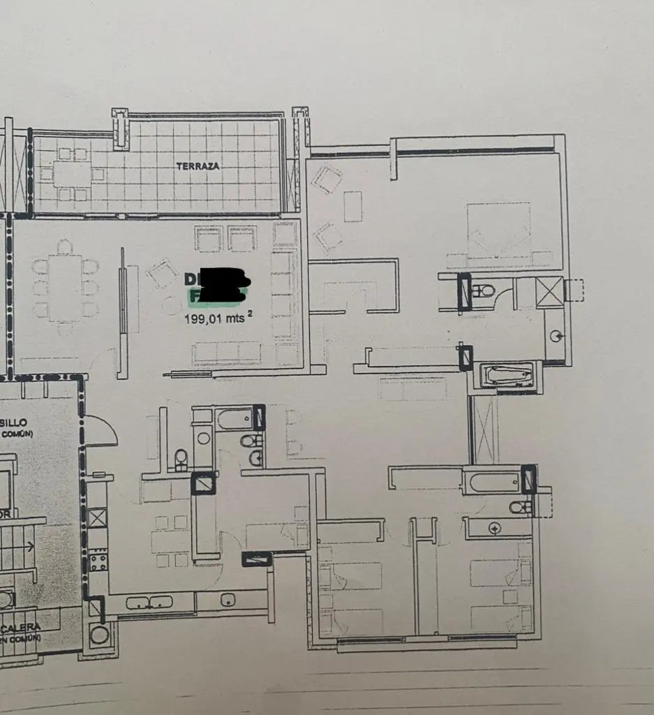 Venta Departamento N 3D en suite Walk-in cl&oacute;set 3B 3E 1B Los Trapenses - Lo Barnechea