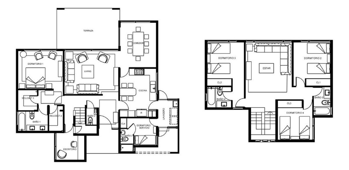 Venta Casa NOSP 5D en suite Walk-in cl&oacute;set 5B 2E La Dehesa - Lo Barnechea