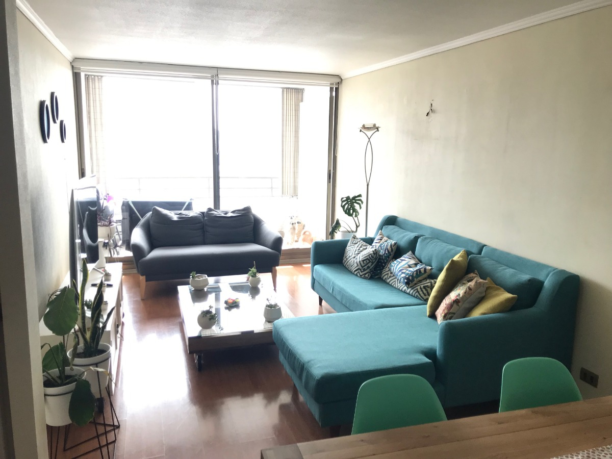 Arriendo Departamento NP 3D 2B 1E 1B Metro Monse&ntilde;or Eyzaguirre - &Ntilde;u&ntilde;oa