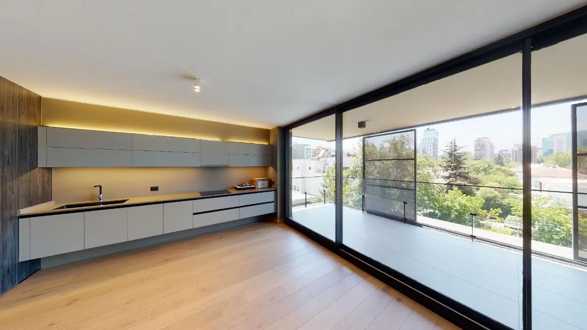 Arriendo Departamento NOSP 2D 3B 2E 1B Parque Bicentenario - Vitacura