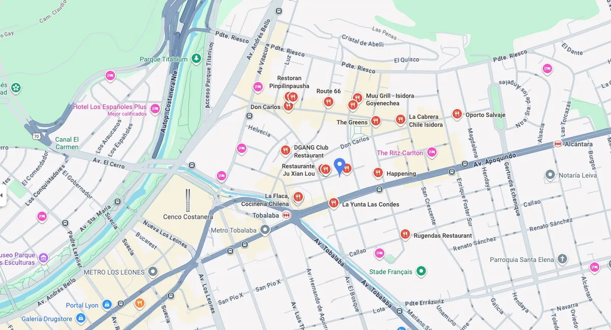 Venta Departamento SO 1D Suite 1B 1E 1Bd 33,25m2 Centro Financiero - Las Condes