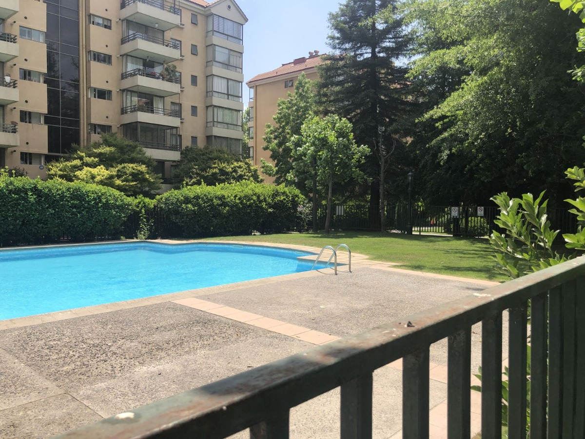 Arriendo Departamento O 3D en suite Walk-in cl&oacute;set 2B 1E 1B Parque Padre Alberto Hurtado - Las Condes