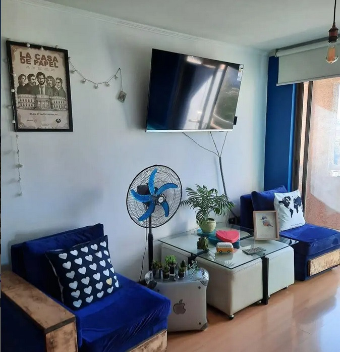 Arriendo Departamento NO 3D Walk-in cl&oacute;set 2B 1E Villa Frei - &Ntilde;u&ntilde;oa