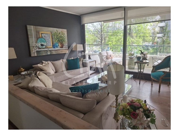 Venta Departamento NO 3D en suite Walk-in cl&oacute;set 3B 3E 1B Borde R&iacute;o - Casa Piedra - Vitacura