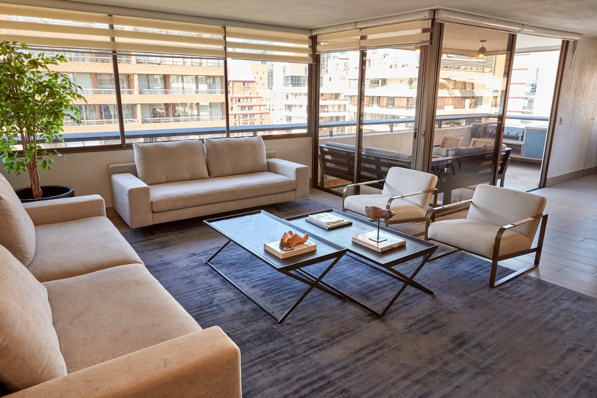 Venta Departamento NO 3D 4B 2E 1B Barrio El Golf - Las Condes