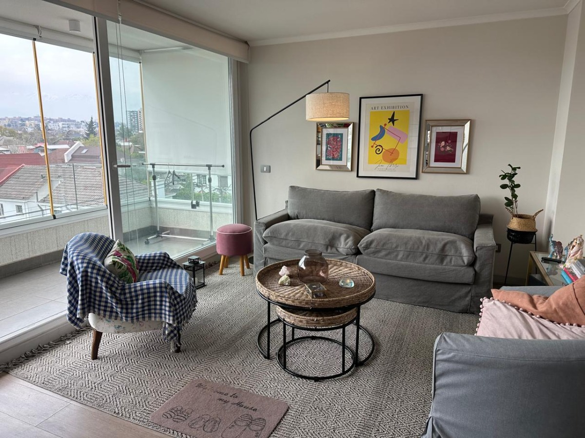 Venta Departamento NO 3D en suite Walk-in cl&oacute;set 3B 2E 1B Metro Monse&ntilde;or Eyzaguirre - &Ntilde;u&ntilde;oa