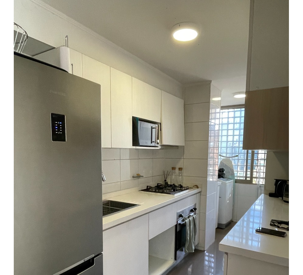 Arriendo Departamento NO 2D en suite 2B 1E Metro Escuela Militar - Las Condes