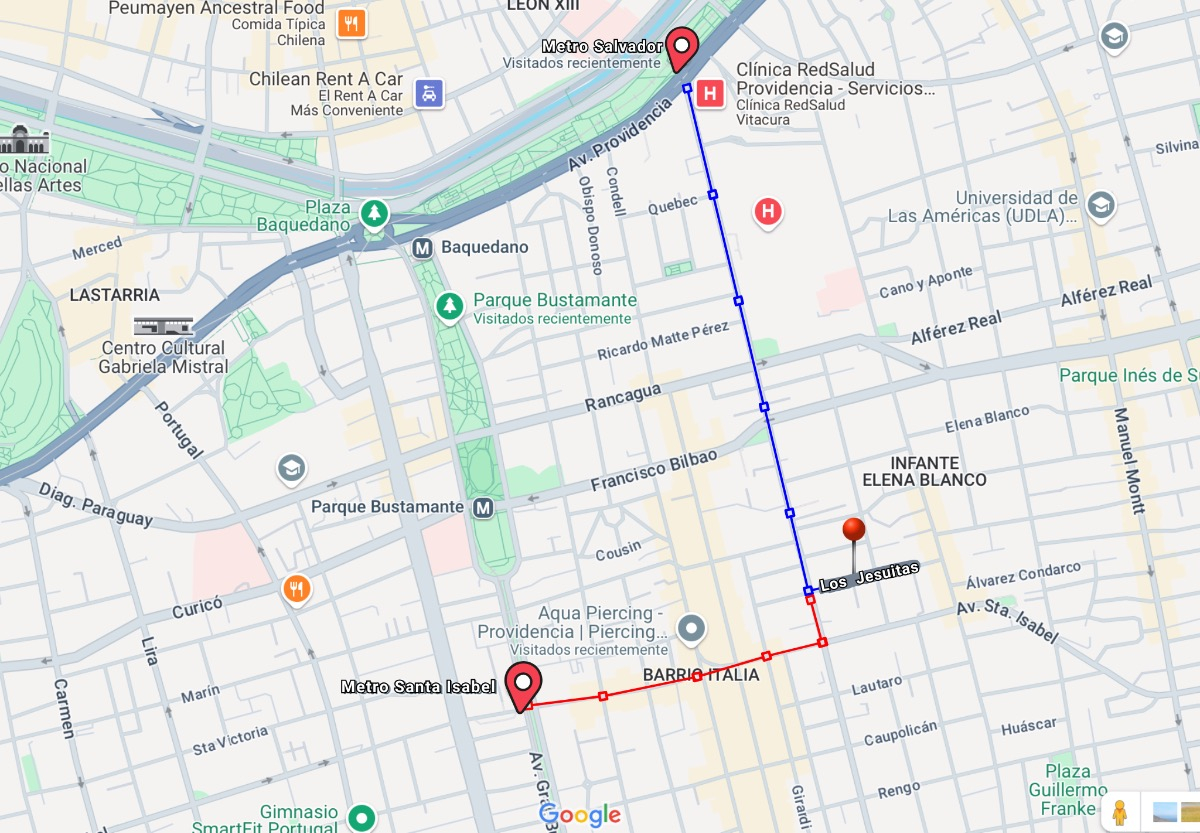 Arriendo Oficina 5B 10E 2B Barrio Italia - Providencia