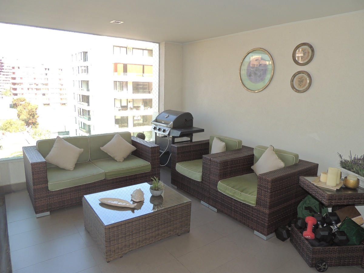 Arriendo Departamento N 3D en suite 3B 1E 1B Las Lilas - Providencia