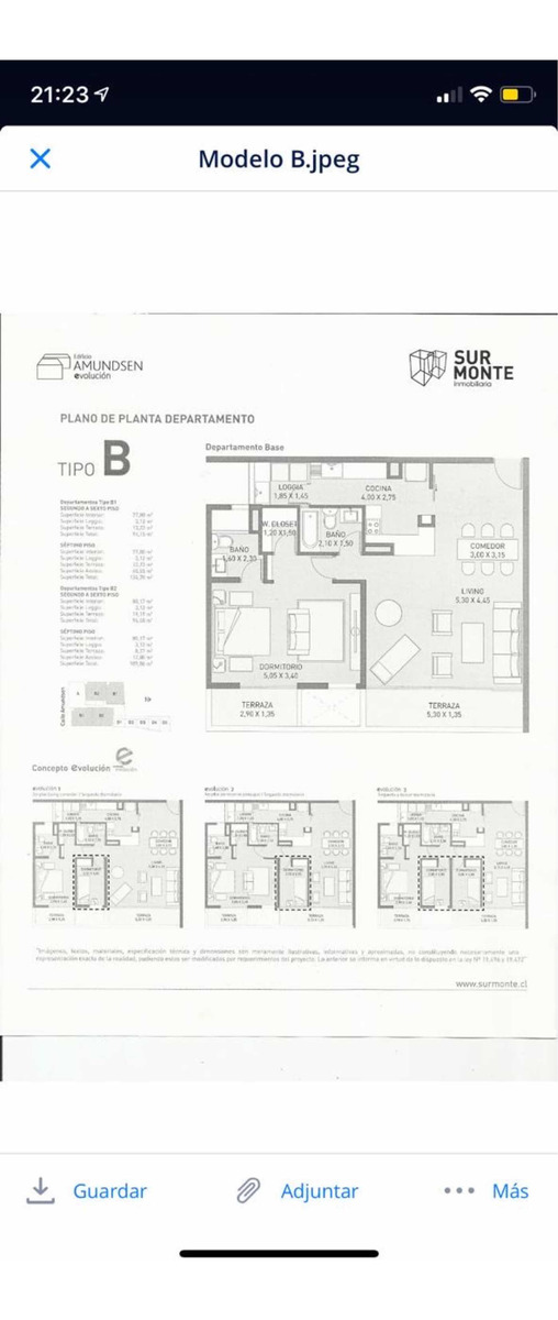 Venta Departamento 1D 2B 1E In&eacute;s de Su&aacute;rez - Providencia