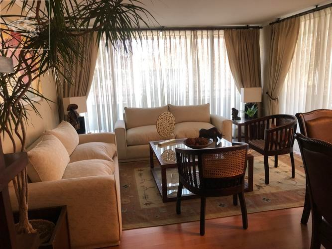 Arriendo Departamento SO 4D en suite 3B 1E 1B Vaticano - Las Condes