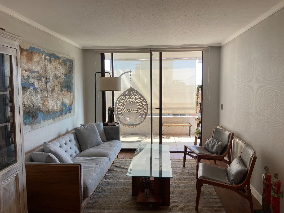 Venta Departamento P 2D en suite Walk-in cl&oacute;set 2B 2E 1B Los Leones - Providencia