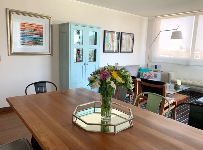 Venta Departamento NO 3D en suite Walk-in cl&oacute;set 2B 2E 1B Borde R&iacute;o - Casa Piedra - Vitacura