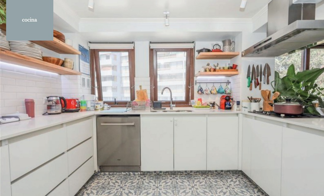 Arriendo Departamento NP 2D en suite 3B 1E 1B Barrio El Golf - Las Condes