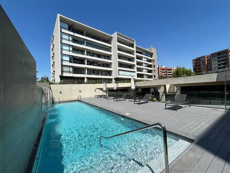 Arriendo Departamento Sur-Poniente 1D en suite Walk-in cl&oacute;set 1B 1E 1B La Dehesa - Lo Barnechea