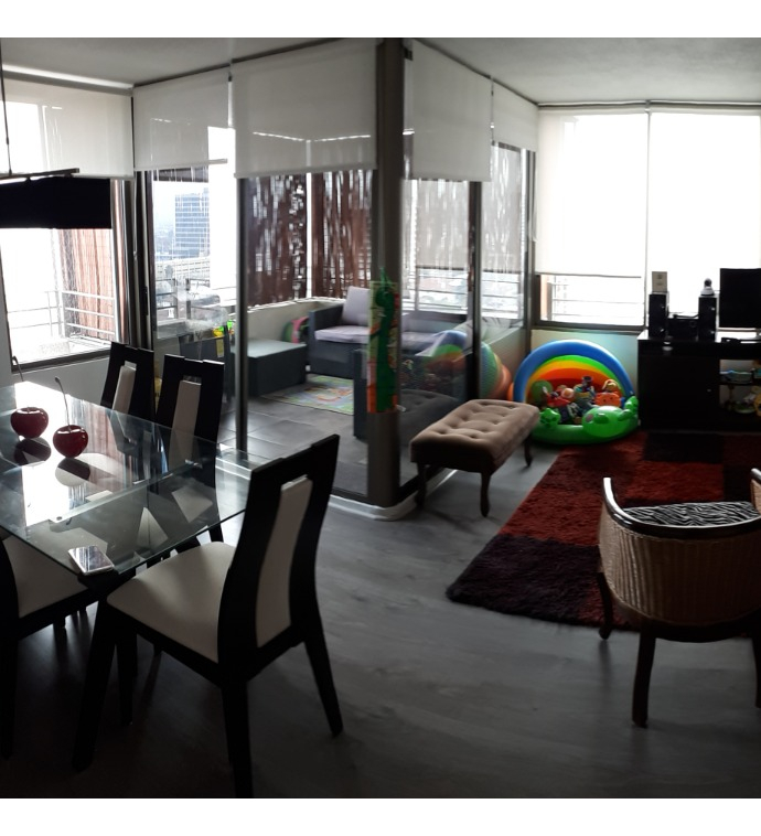 Arriendo Departamento 4D en suite Walk-in cl&oacute;set 3B 1E 1B Metro &Ntilde;u&ntilde;oa - &Ntilde;u&ntilde;oa