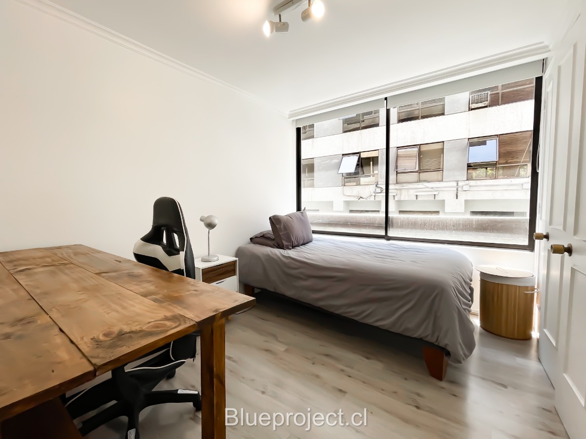 Arriendo Departamento NO 3D en suite Walk-in cl&oacute;set 2B 2E 1B Metro Manquehue - Apumanque - Las Condes