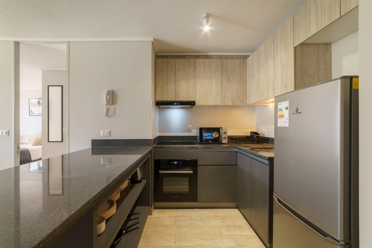 Venta Departamento N 1D en suite Walk-in cl&oacute;set 1B 1E Metro Irarr&aacute;zaval - &Ntilde;u&ntilde;oa