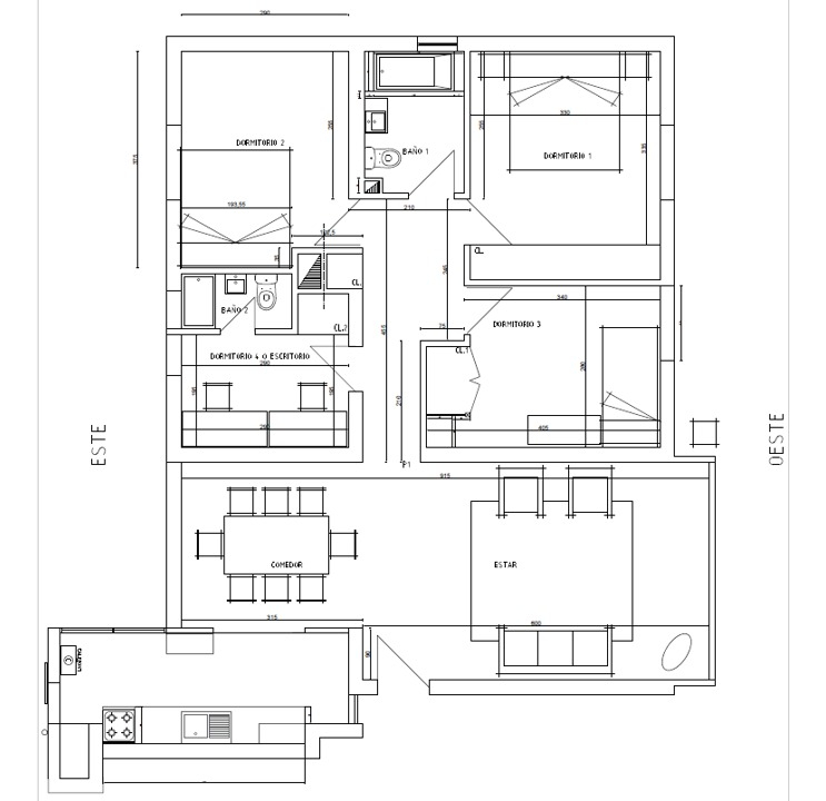 Arriendo Departamento NP 4D 2B 1E 1B Metro Monse&ntilde;or Eyzaguirre - &Ntilde;u&ntilde;oa