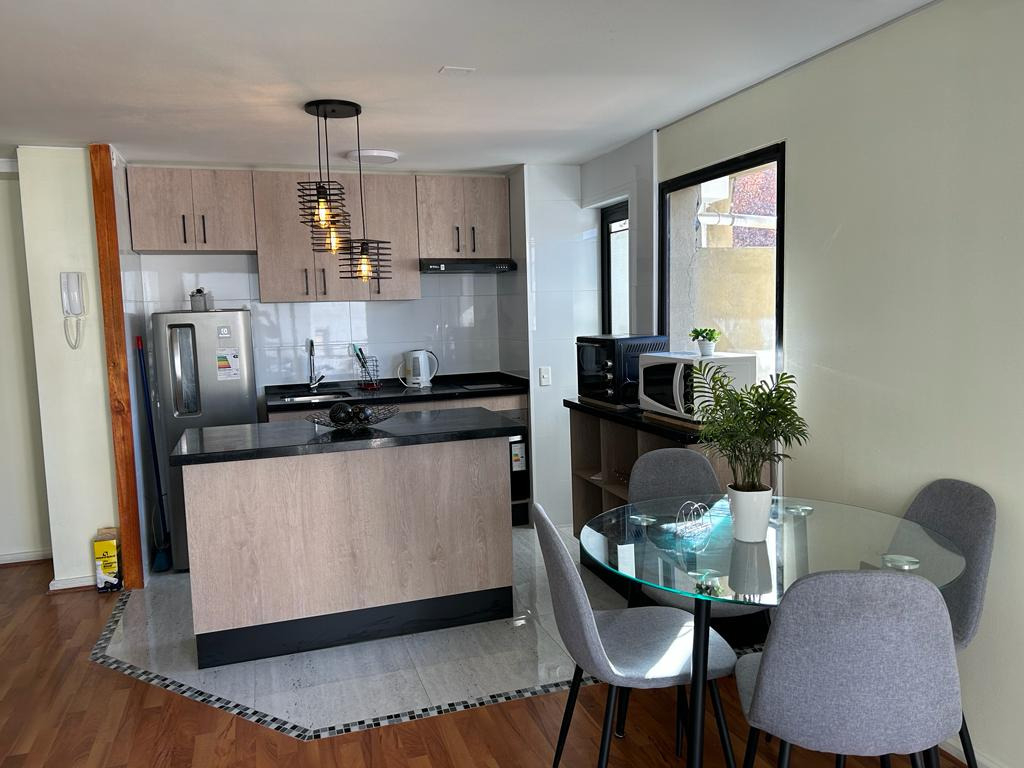 Arriendo Departamento SO 1D en suite 1B 1B Barrio El Golf - Las Condes