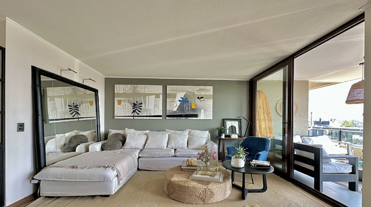 Venta Departamento NO 3D 2B 1E 1B Borde R&iacute;o - Casa Piedra - Vitacura