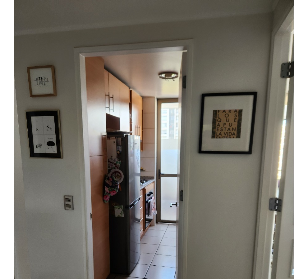 Arriendo Departamento N 2D en suite 2B 1E Metro Monse&ntilde;or Eyzaguirre - &Ntilde;u&ntilde;oa