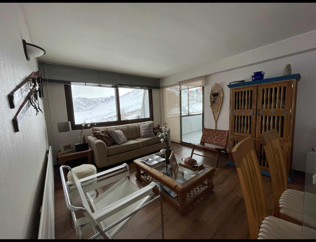 Venta Departamento NO 3D en suite 2B 1E 1B Centros Invernales - Lo Barnechea