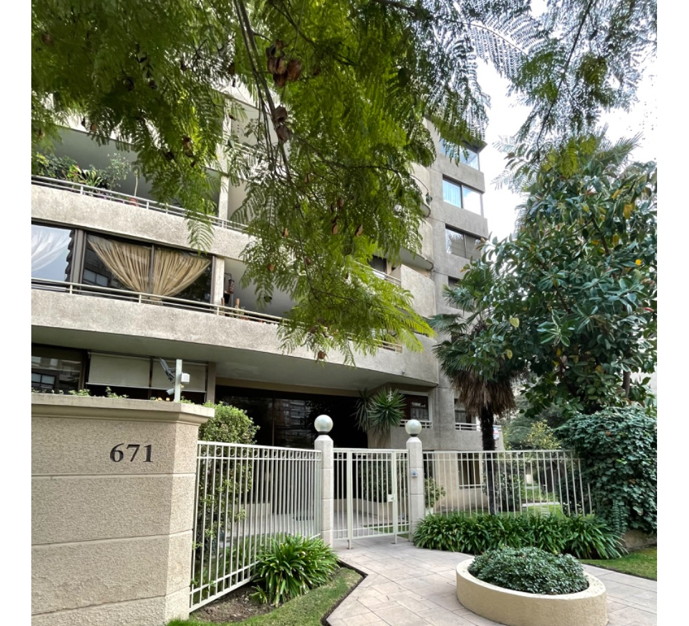 Arriendo Departamento 3D en suite 3B 1E 1B Metro Manquehue - Apumanque - Las Condes