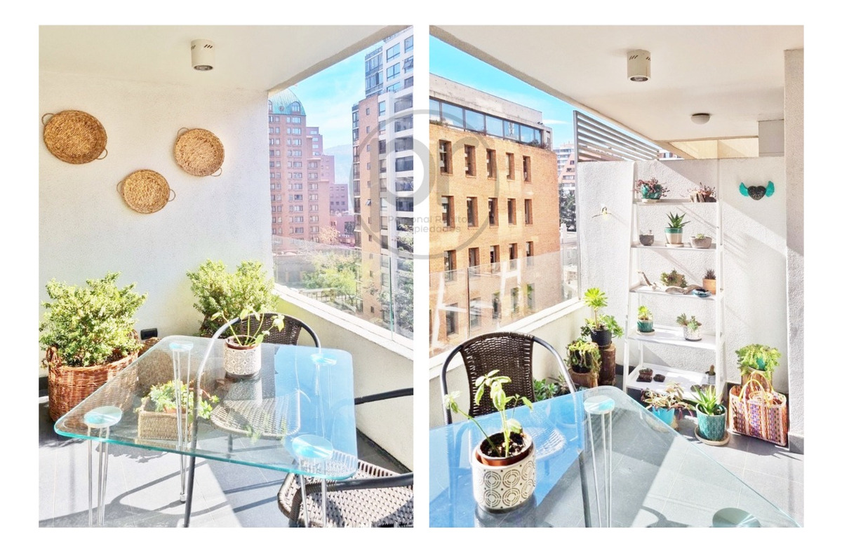 Arriendo Departamento N 3D en suite Walk-in cl&oacute;set 3B 2E 1B Barrio El Golf - Las Condes