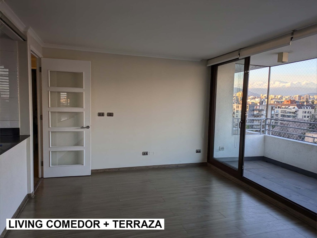 Venta Departamento O 2D en suite Walk-in cl&oacute;set 2B 2E 1B Campus Oriente - Providencia
