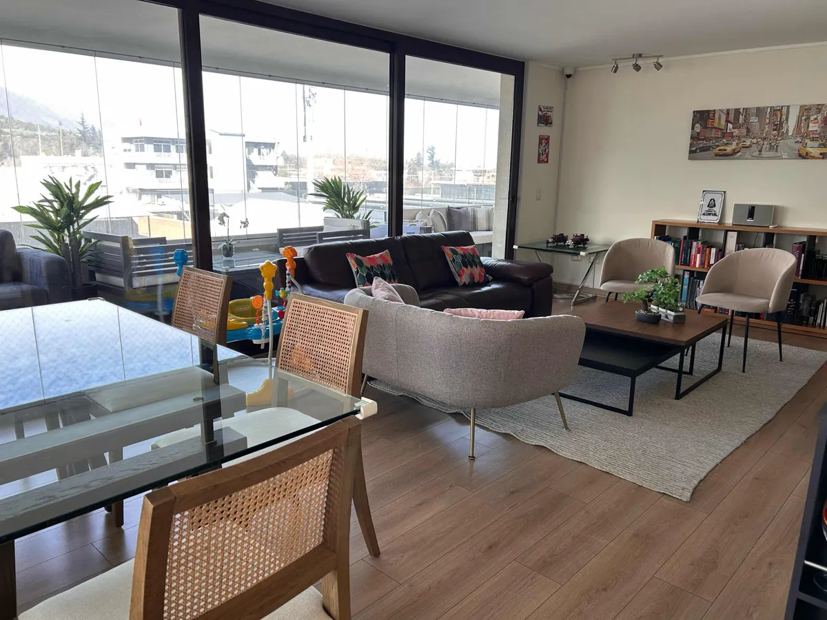 Arriendo Departamento 4D 3B 2E 1Bd Tabancura - Vitacura