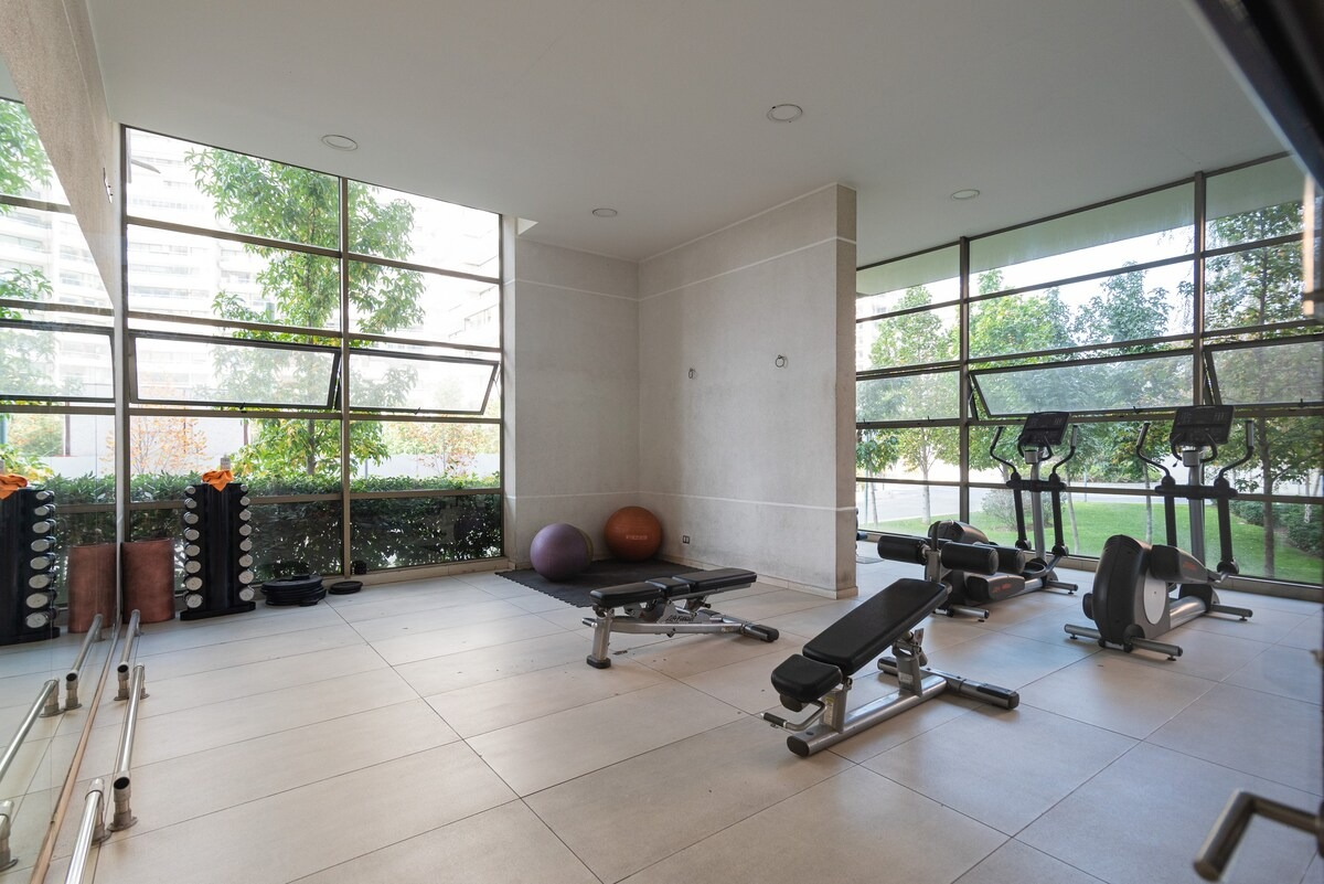 Arriendo Departamento O 2D en suite Walk-in cl&oacute;set 2B 1E 1B Parque Arauco - Las Condes