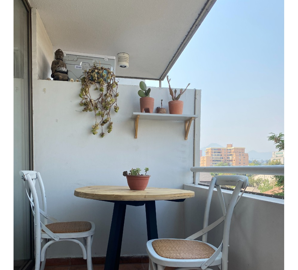 Arriendo Departamento SO 2D en suite Walk-in cl&oacute;set 2B 1E 1B Metro Monse&ntilde;or Eyzaguirre - &Ntilde;u&ntilde;oa