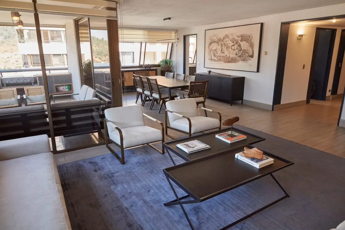 Venta Departamento 3D Barrio El Golf - Las Condes
