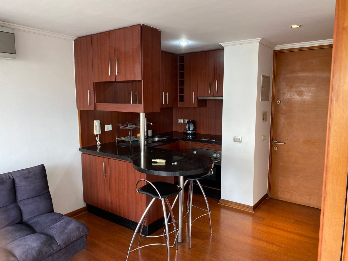 Arriendo Departamento SO 1D en suite 1B 1E 1B Barrio El Golf - Las Condes