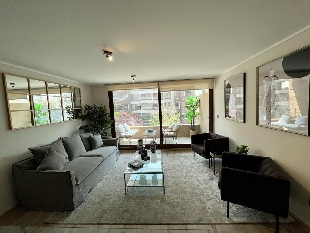 Arriendo Departamento N 3D en suite 3B 1E 1B Las Lilas - Providencia