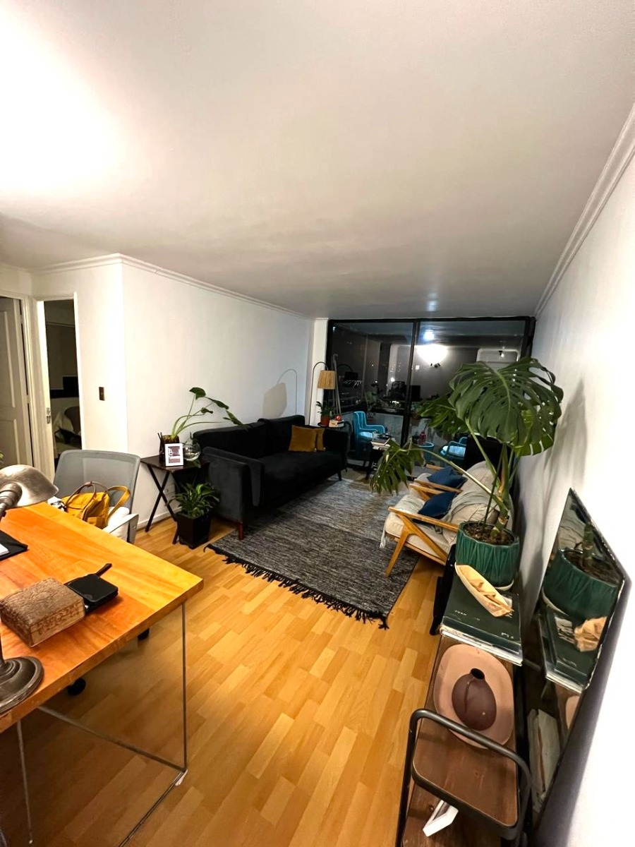 Arriendo Departamento SO 2D en suite Walk-in cl&oacute;set 2B 1E 1Bd Barrio El Golf - Las Condes