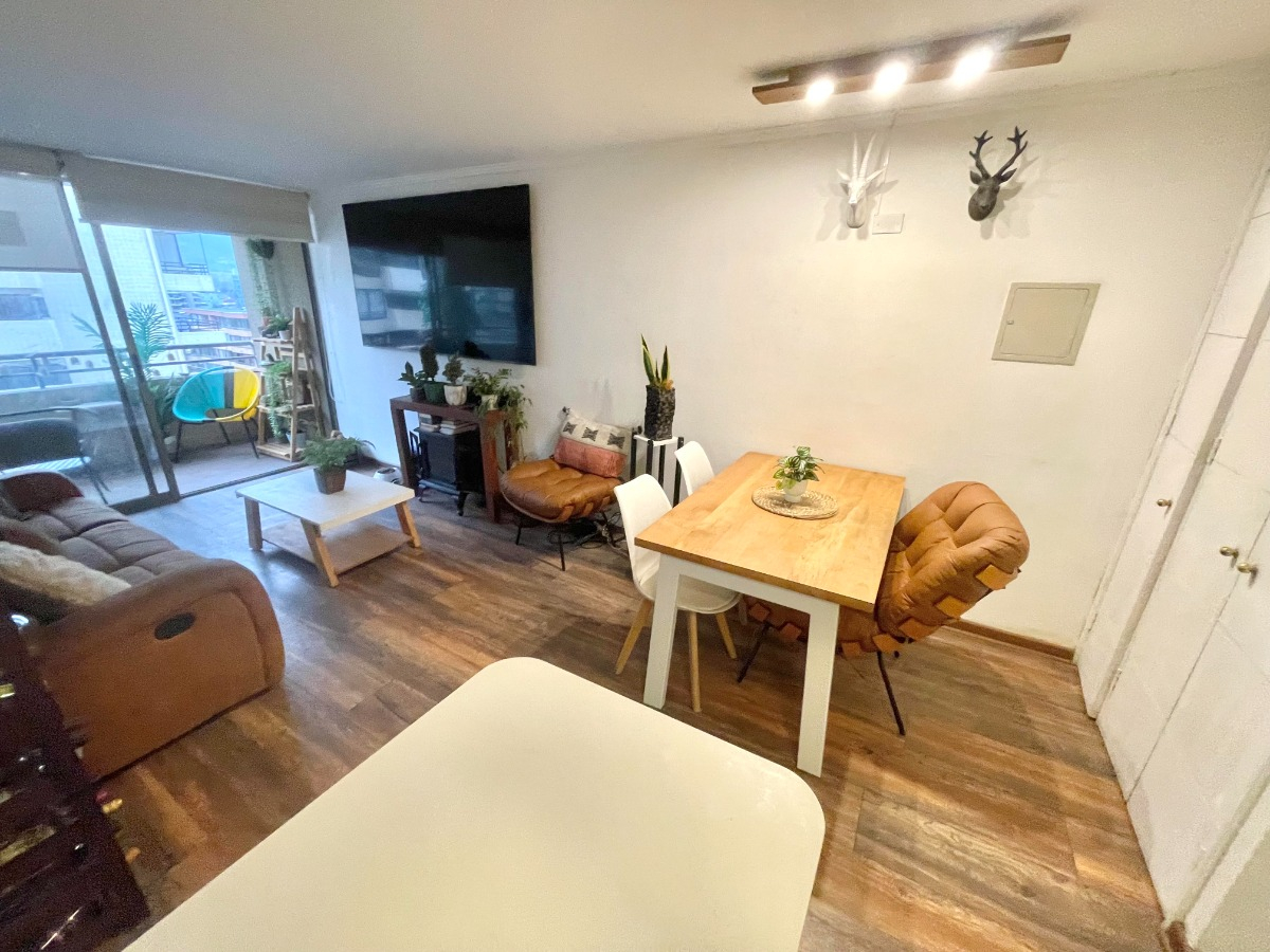 Venta Departamento O 2D en suite 2B 1E 1B Vaticano - Las Condes