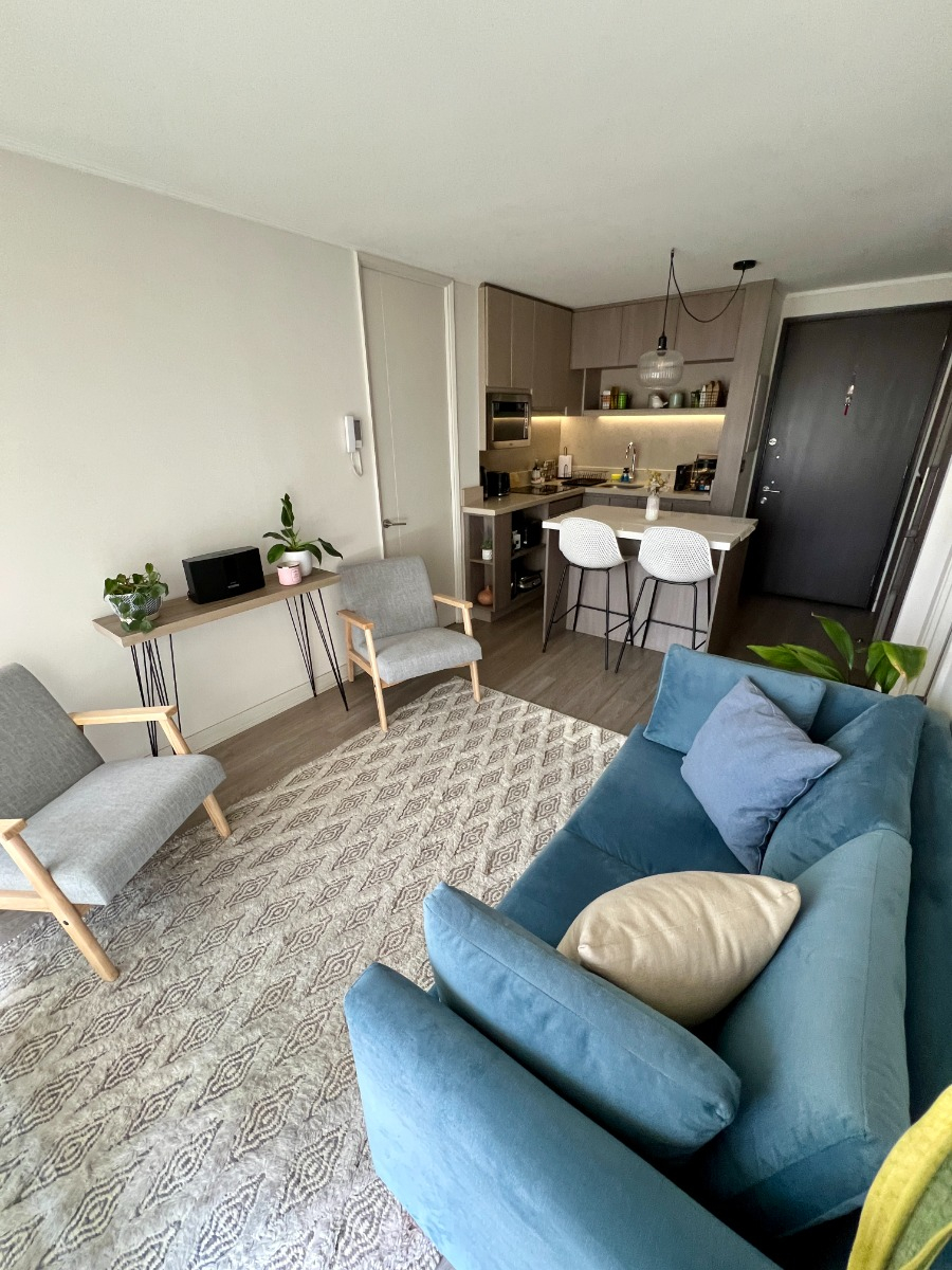 Arriendo Departamento N 2D en suite Walk-in cl&oacute;set 2B 1E 1B Diagonal Oriente - &Ntilde;u&ntilde;oa