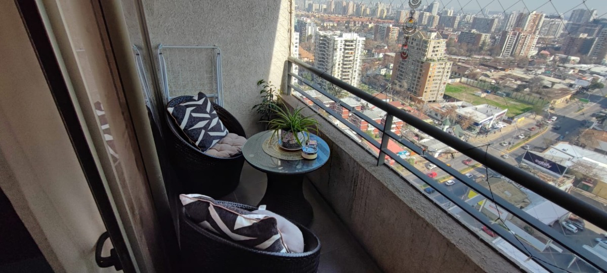 Arriendo Departamento NP 2D en suite Walk-in cl&oacute;set 2B 1E 1B Metro Monse&ntilde;or Eyzaguirre - &Ntilde;u&ntilde;oa