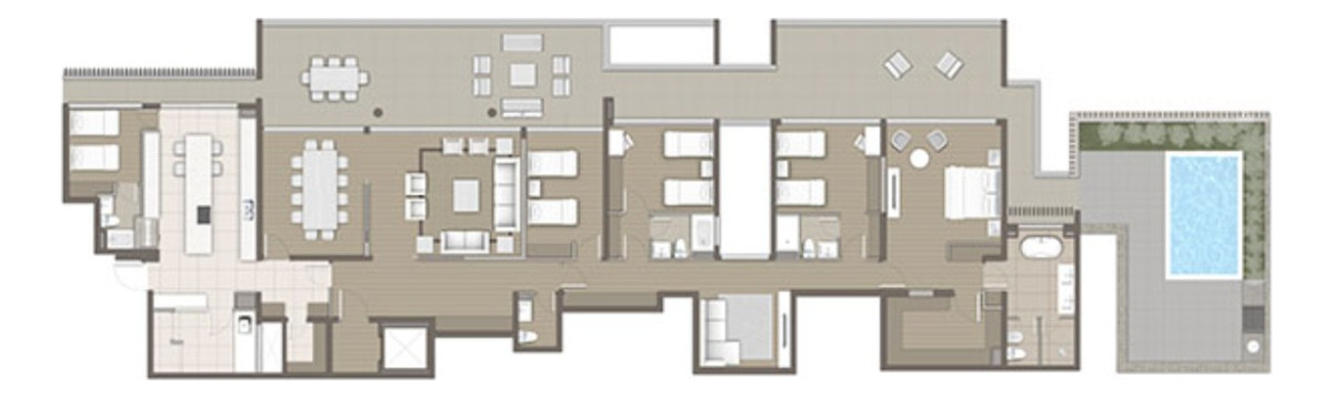 Venta Departamento 4D La Dehesa - Lo Barnechea